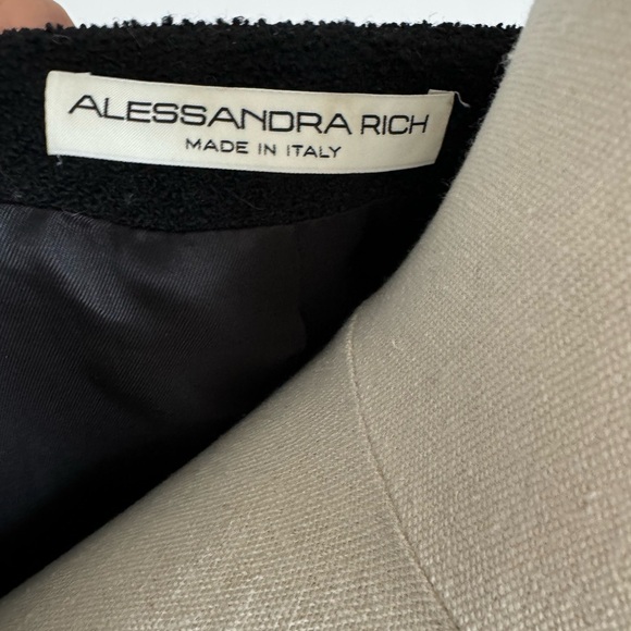 Alessandra Rich padded shoulder blazer dress - Picture 9 of 10